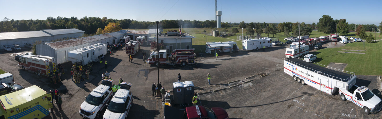 Joint exercise with AT&T Special Ops Team and Medina County EMA.